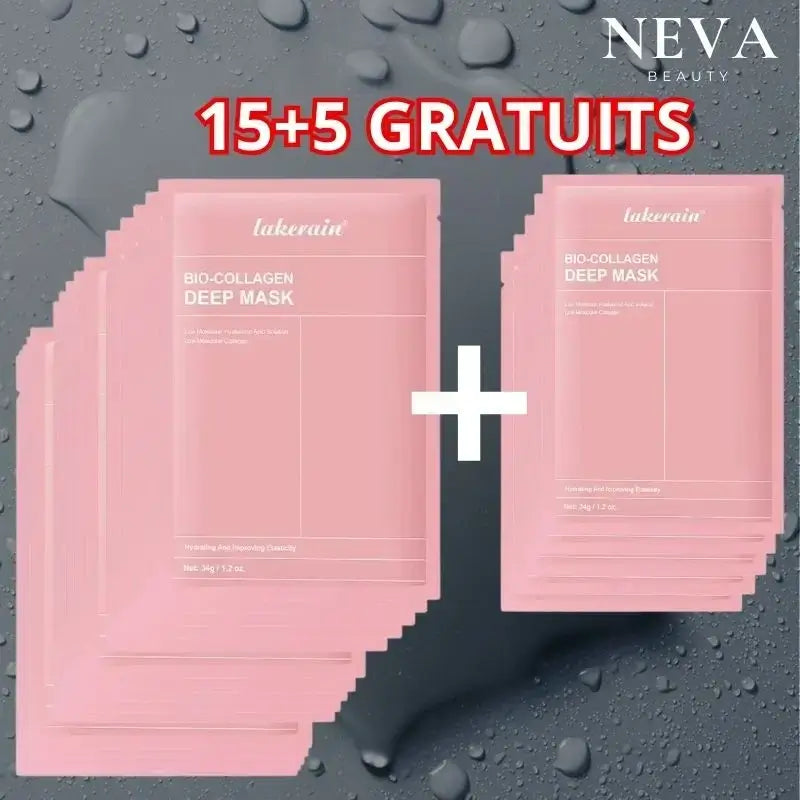 NevaGen™ Masque Collagène – Pose légère, éclat intense - Neva Beauty