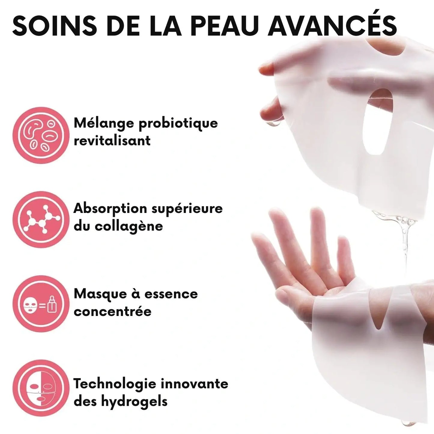 NevaGen™ Masque Collagène – Pose légère, éclat intense